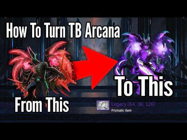 How to CRAFT Unusual Couriers and Color Your ARCANA - Unusual Couriers & Legacy Gems Tutorial