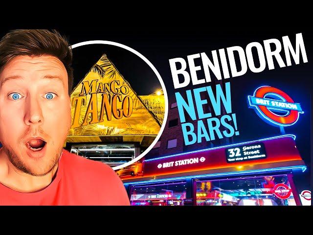 SHOCKED by these brand NEW bars on a BENIDORM pub crawl!