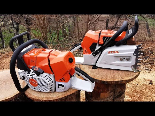 Stihl MS881 (122cc, 8.7HP) - First start, Break in, Factory RPM, First cuts and more.....