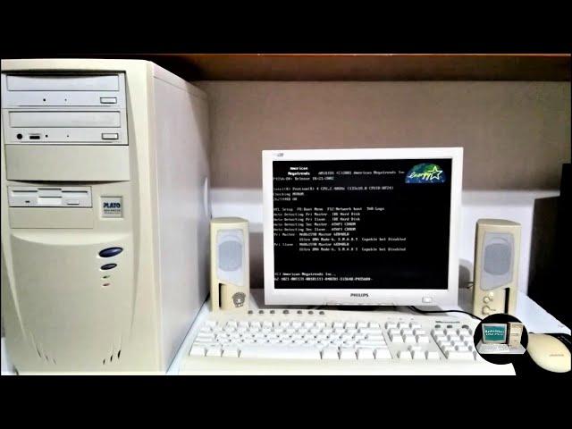 Plato PC Intel Pentium IV Northwood Socket 478 Start Windows XP Pro in the Year 2023 - Short Video