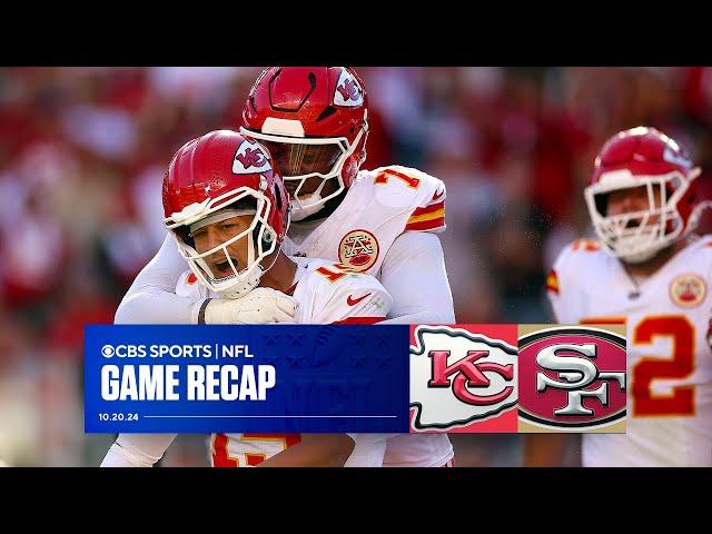 Chiefs ground game CAPITALIZES on Niners MISCUES, continue undefeated season | Grade & Reaction