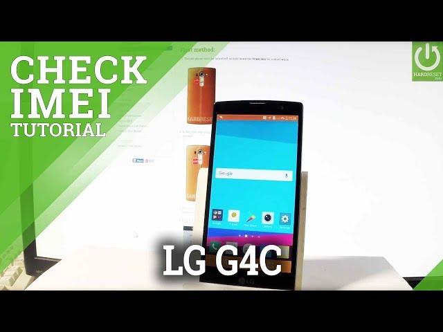 How to Check IMEI in LG G4c - Read IMEI Methods