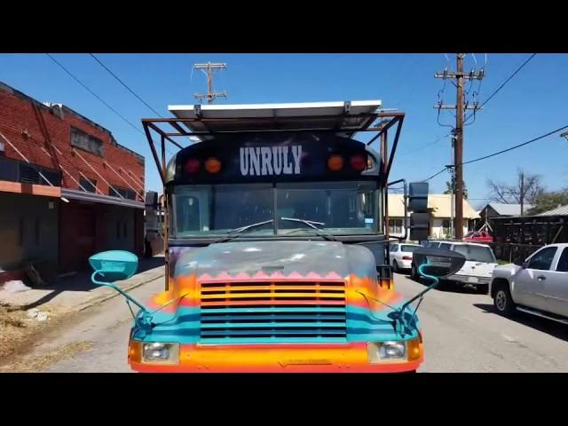 SCHOOL BUS CONVERSION - CONVERTED TO SOLAR OFF-GRID TINY HOME - SKOOLIE RV MOTORHOME TINY HOUSE