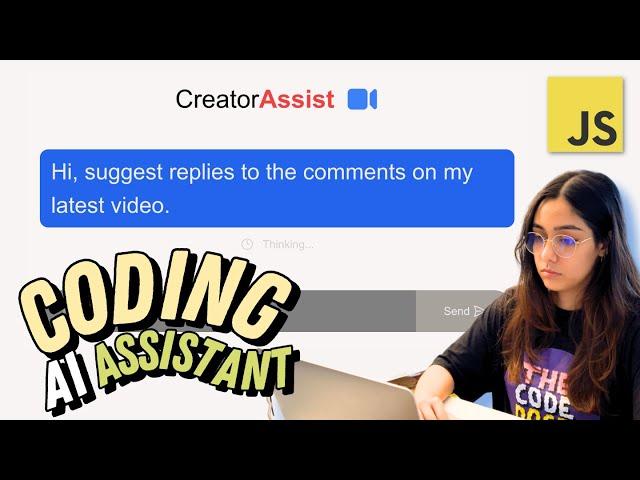 Coding An AI Assistant To Manage My YouTube Channel | Learning from Scrimba.com