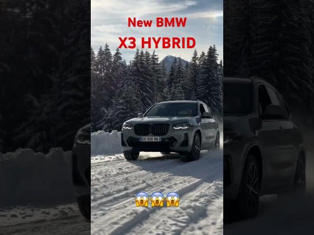 NEW BMW X3 HYBRID.using IPHONE 15Pro Max. FLaine France 