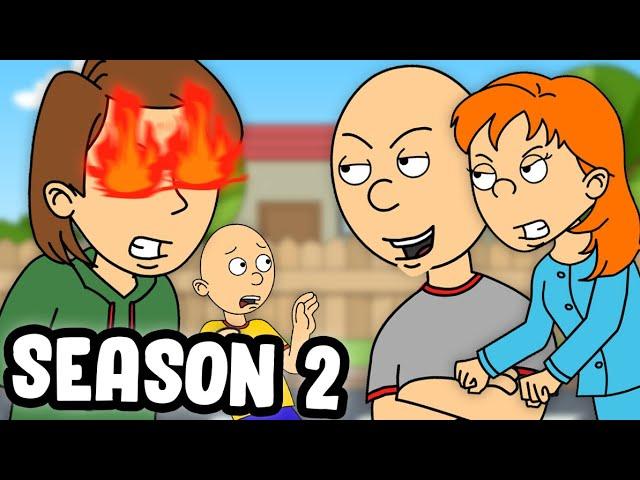 Classic Caillou And Rosie Gets Grounded: Season 2