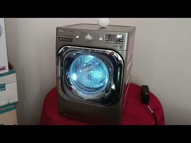 (most viewed!) Mini LG 6 motion DEMO model washing machine overview & operation