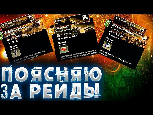 В какие рейды выгоднее ходить в Crossout/Кроссаут