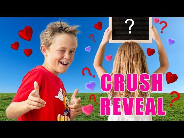 Secret Crush Reveal! Locked Away Music Video Sung by Kade Skye