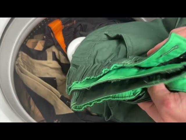 2024 Update: Maytag Commercial washer MVWP586GW Work Pants and a Bit More