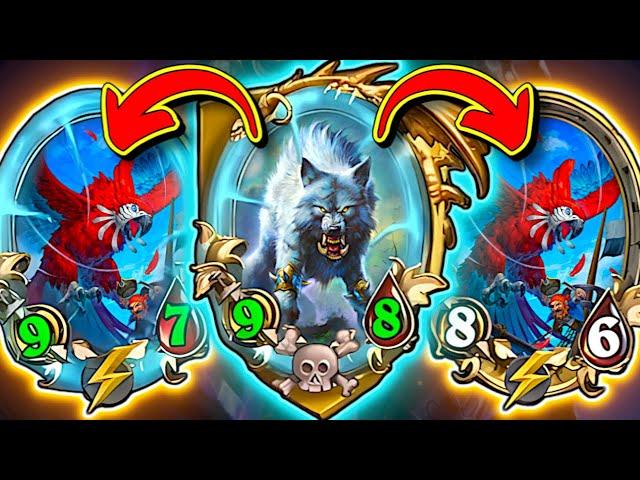 Massive Deathrattle Beasts! | Hearthstone Battlegrounds