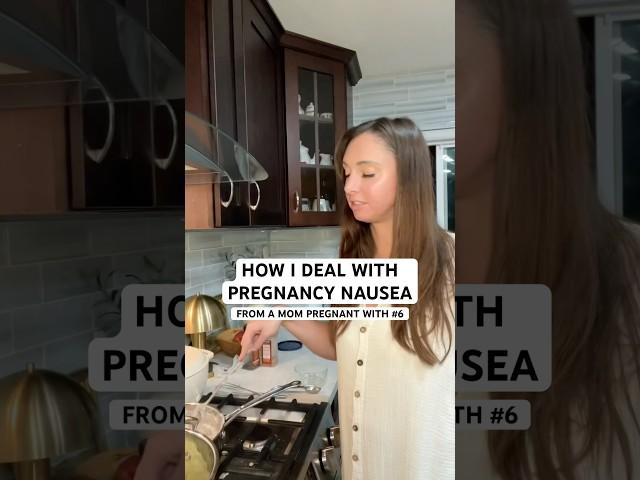 How I deal with pregnancy nausea (as a mom pregnant with #6)