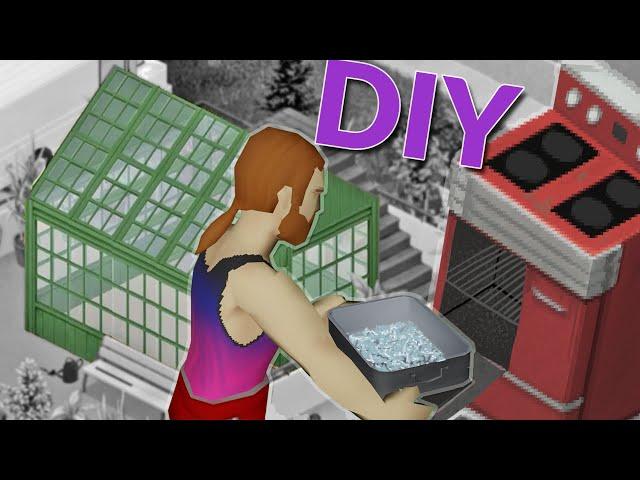 I cooked broken glass in my oven to build a greenhouse | Day 80-81 HGLV 100 DAYS