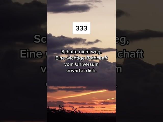 Eine wichtige Botschaft vom Universum erwartet dich  #fypシ #333 #manifestation #affirmations