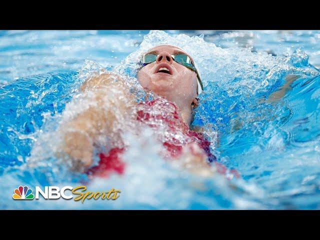 Regan Smith sets meet record to win second US Open title in just over an hour | NBC Sports