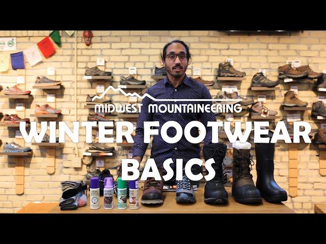 Winter Footwear Basics | Midwest Mountaineering