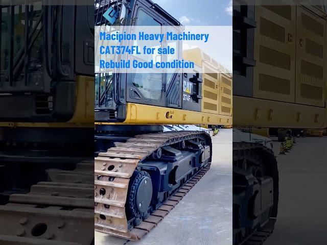 Caterpillar 374FL for sale at Macipion! Unleash power now!  #caterpillar #komatsu #excavator