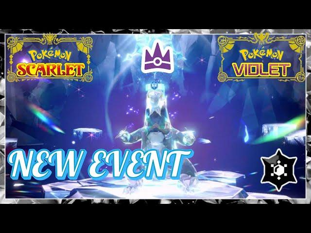 New 7 Star Tera Raid Event BAXCALIBUR announced in Scarlet & Violet