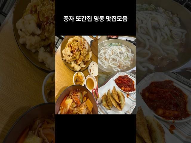 풍자 또간집 명동 맛집모음