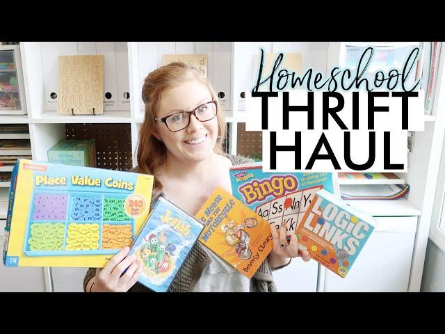 I CAN'T BELIEVE I FOUND THESE!  || HOMESCHOOL HAUL Lakeshore Learning + Books + Learning Resources