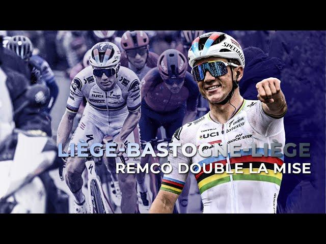 Remco Evenepoel double la mise ! I Liège-Bastogne-Liège Résumé 2023