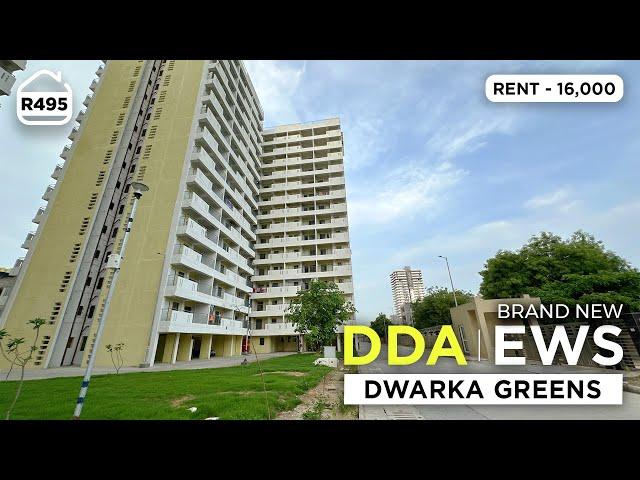 DDA EWS FLATS - Full Detailed Video | Flats for Rent  and Sale  in DWARKA GREENS | BRS SHOW R495