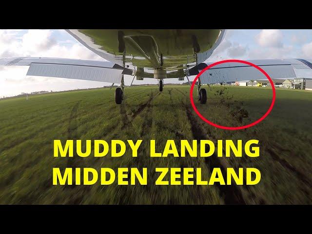 Vlog #2021_14 Muddy landing Midden Zeeland