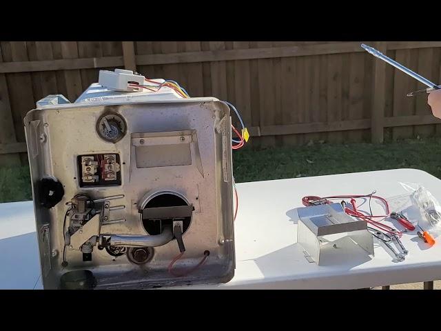 RV Suburban - RV water heater walkthrough