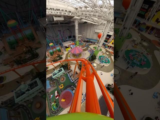 Roller coaster inside a MALL 