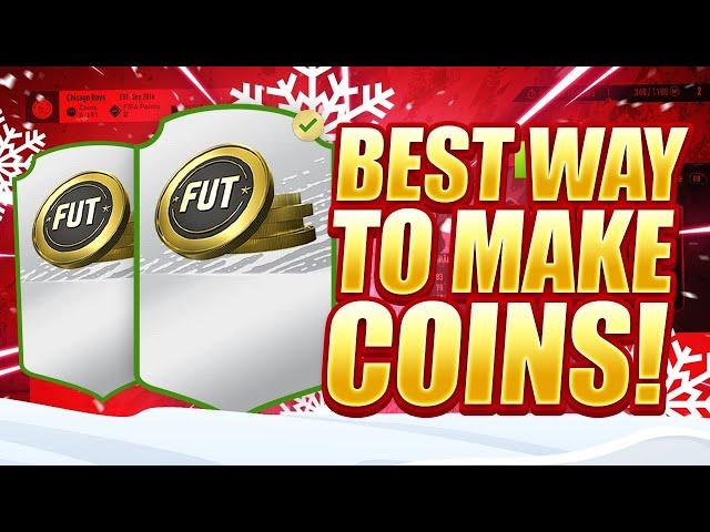 THE BEST WAY TO MAKE COINS FOR BEGINNERS IN FIFA 20! 