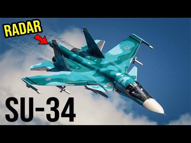 The Russian Su-34 'Fullback' Fighter-Bomber | DEADLY STRIKE AIRCRAFT OR FAILED DUMB BOMBER?