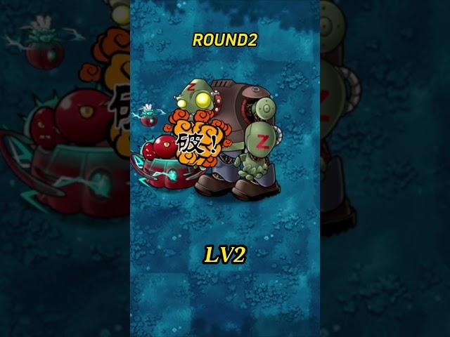 Pea Series Plants VS Mechanical Gargantelle #pvz #pvzchallenge #pvsz #games #funny