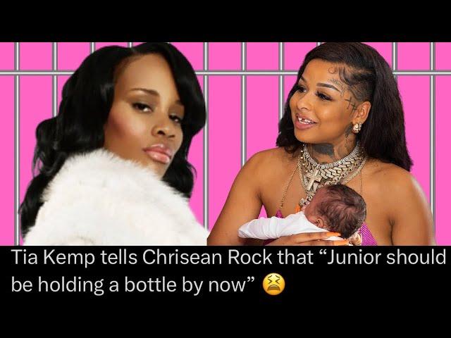 Tia Kemp EXPOSE Chrisean Rock For Being A Bad Mother & Chrisean Jr. NOT Hitting His Milestones 