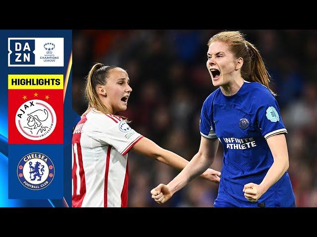 HIGHLIGHTS | Ajax vs. Chelsea (UEFA Women's Champions League 2023-24 Quarter-final First Leg)