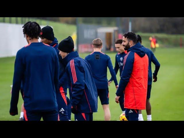 New IDENTITY Ruben Amorim First Training, See Yoro, Mainoo, Mount & Youngsters in Man Utd training