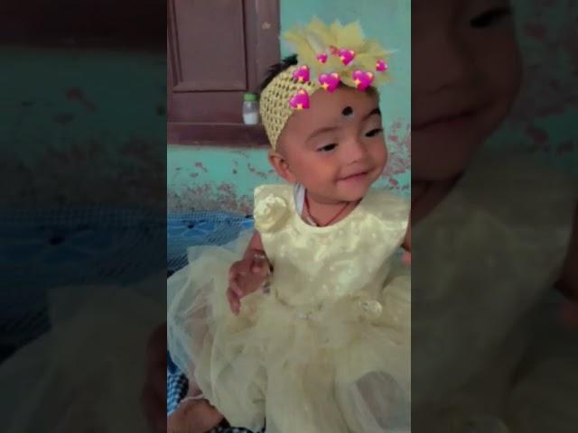Baby Girl Nananya #cutebaby #viralbaby @kartikbiswas88