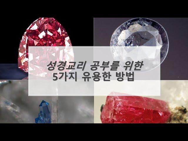 초신자 성경 교리 공부 방법, 성경 읽기 방법,