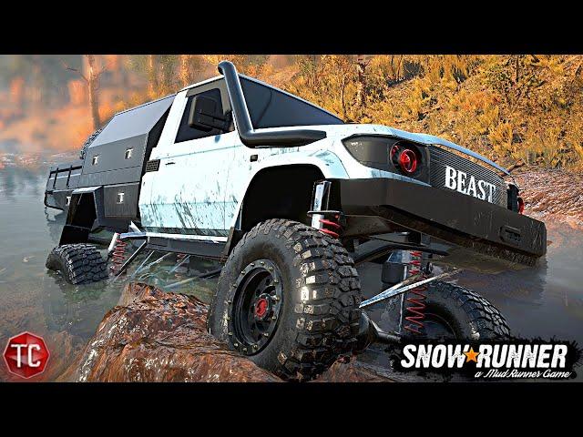 SnowRunner: The Land Cruiser BEAST! (Console Mod)