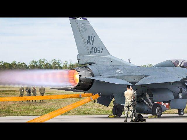 Extreme Technique US Found to Brutally Test Fighter Jet Engines to the Limit