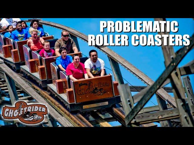 Problematic Roller Coasters - GhostRider - The Wildest Wooden Coaster in the West