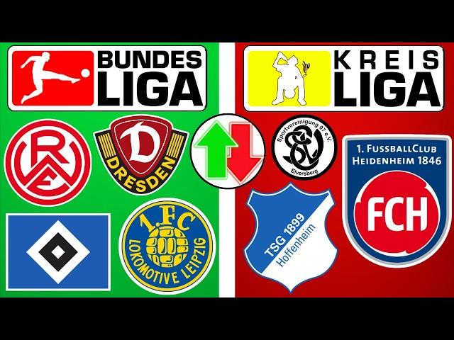 Bundesliga, aber nach STADTGRÖßE