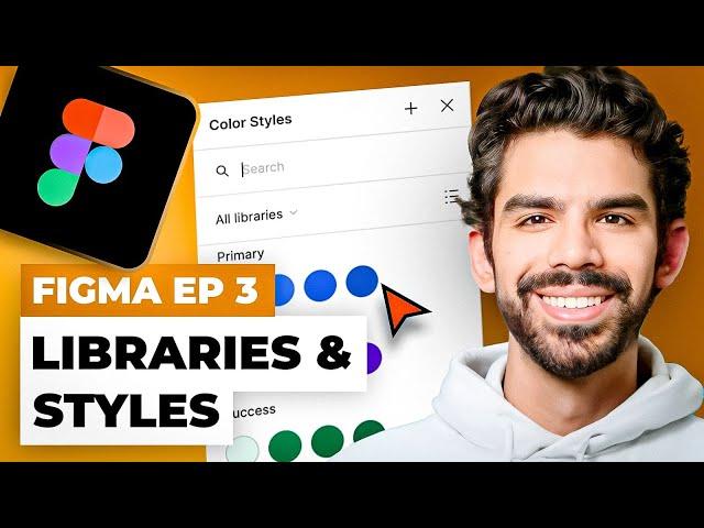 How to use Figma Styles & Libraries?