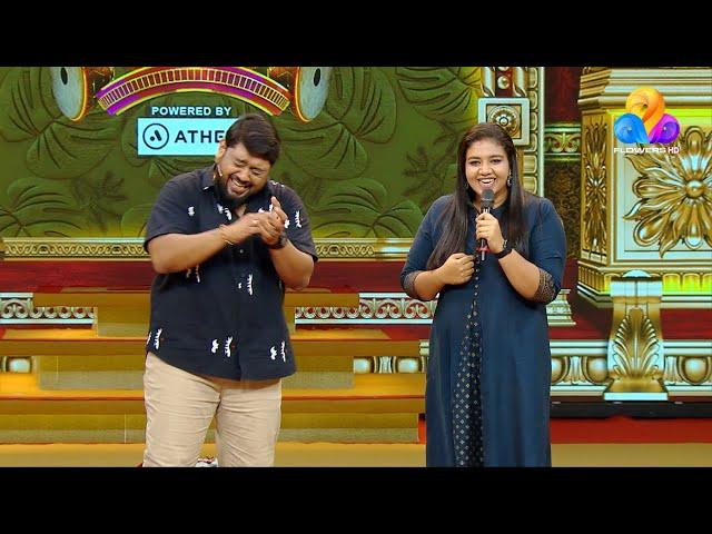 ആൺ-പെൺ ശബ്ദങ്ങളിൽ തിളങ്ങുന്ന ഒരു കലാകാരി...|Comedy Utsavam 3 | Flowers | Ep# 44 | Part C