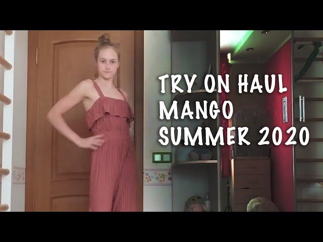 TRY ON HAUL - MANGO SUMMER 2020 / Примерка и обзор MANGO коллекция лето 2020