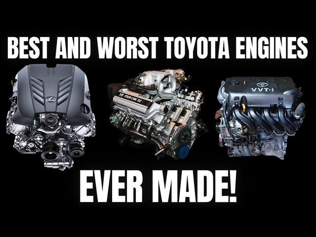 These are the Best and Worst Toyota Engines Ever Made!