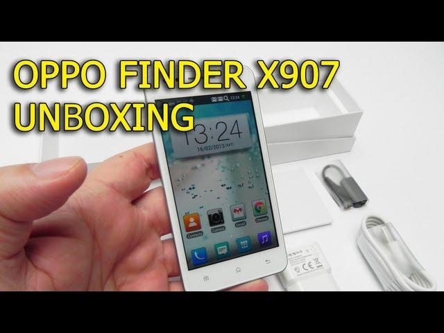 Oppo Finder X907 Unboxing (World's Thinnest Smartphone) - GSMDome.com