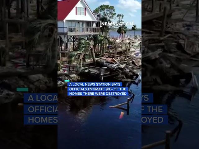 90% of Keaton Beach, Florida, homes destroyed in Hurricane Helene: Report