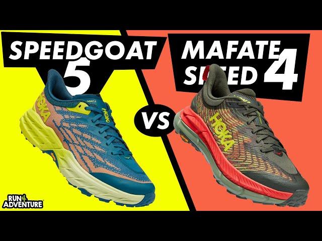 HOKA SPEEDGOAT 5 vs MAFATE SPEED 4 | Which one is better? | Run4Adventure