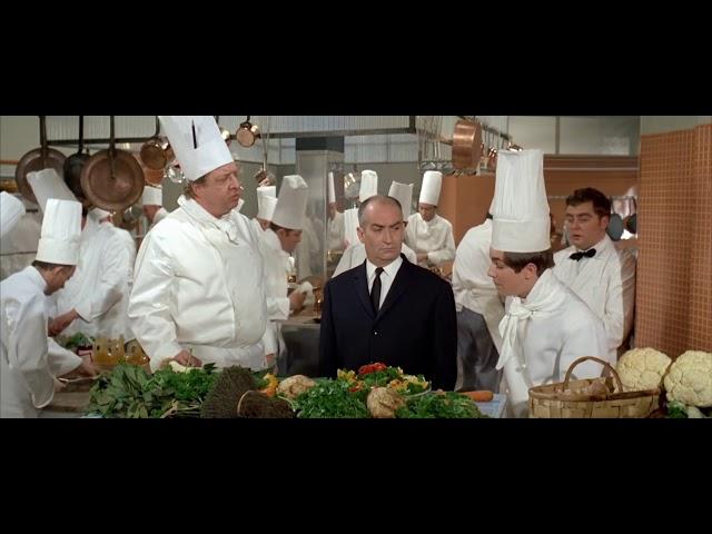 Louis de Funès: Le Grand Restaurant (1966) - Ca va mon petit Marcel?