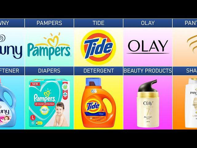 List of Procter & Gamble Brands